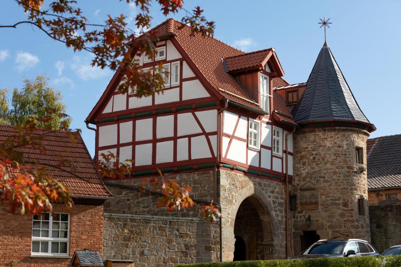 Hotel Brunnenhaus Schloss Landau Bad Arolsen Esterno foto